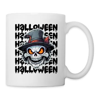 Halloween Design gruselig für die nächste Party - Tasse - Weiß - Rechts