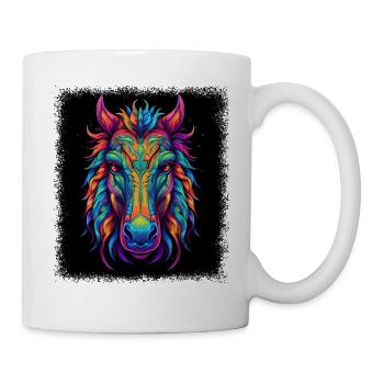 Norman Thelwell TV Series Arabian Horse Present - Mug - white - Right