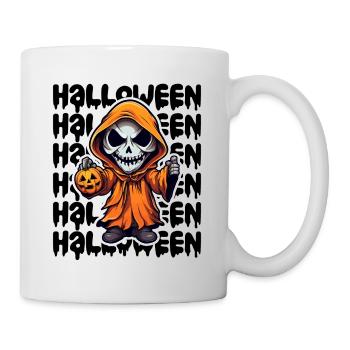 Design d’Halloween effrayant pour la prochaine fête - Mug blanc - blanc - Droite
