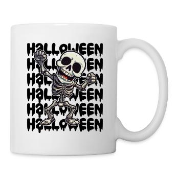 Halloween Design gruselig für die nächste Party - Tasse - Weiß - Rechts