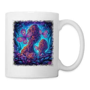 balanced diet cool baker lover bake baking helper - Tasse - Weiß - Rechts