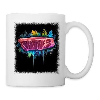 Père Jours Joyeux Fellation Reine Barbecue Party - Mug blanc - blanc - Droite