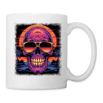 Dessin Idée présente Anatomie des os noirs - Mug blanc - blanc - Droite