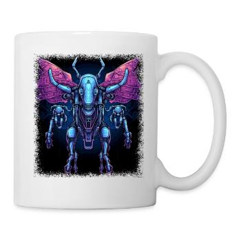 bday happy quote animal liberation gift fun - Tasse - Weiß - Rechts