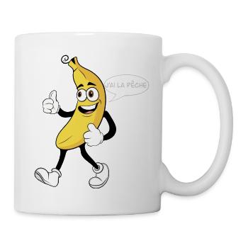 Banana Logo Accessory Stickers - Mug - white - Right