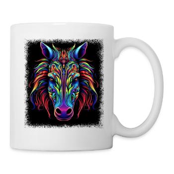 present present idea horseriding statement - Mug - white - Right