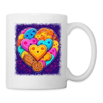 Alimentation équilibrée Chef Sweats à capuche et sweat-shirts drôles - Mug blanc - blanc - Droite