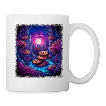 chef design tshirts pastry chef baking elf - Tasse - Weiß - Rechts