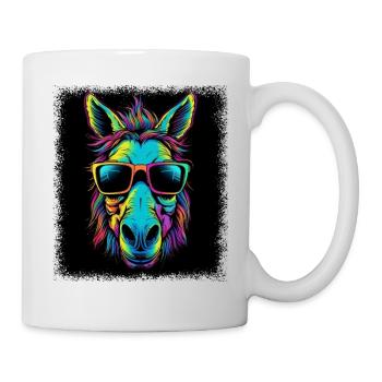 riding academy geek clydesdale horseshoe betting - Mug - white - Right