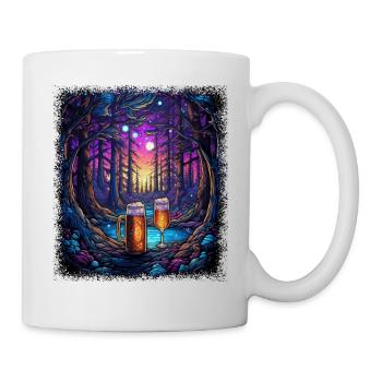 Global Peace Heart Disarmament Funny Quote Joke - Mug - white - Right