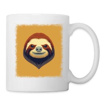coffee running comic team jokes sayings - Tasse - Weiß - Rechts