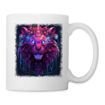 animal design 1979 january happy funny sayings - Tasse - Weiß - Rechts