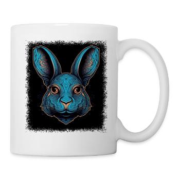 Pâques 2022 Oeuf de Pâques Jour de Pâques 2022 Mammifère - Mug blanc - blanc - Droite