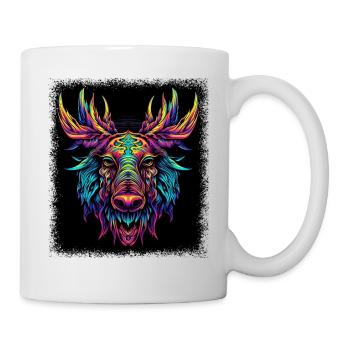 birthday color quote jokes bird wild sayings - Tasse - Weiß - Rechts