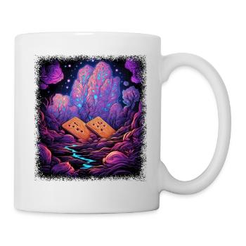 birthday present idea funky sayings quote hippie - Mug - white - Right