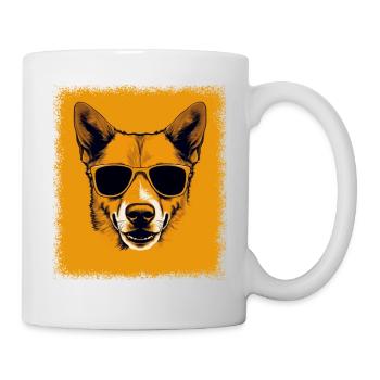 Beagle Shirt Geek Beagle Owner Gift - Mug - white - Right