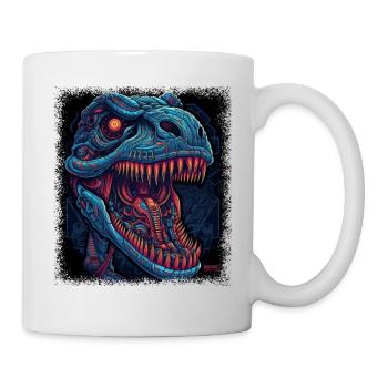 sayings fun dinosaurus birthday present gift idea - Tasse - Weiß - Rechts