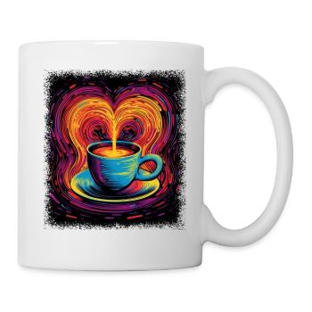 Gift Idea Jokes Bday Coffee Lover Milk Morning - Mug - white - Right