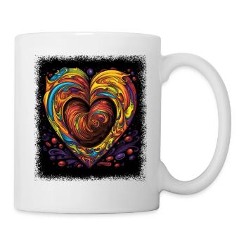 Geek Peace Funny Quote Mouvement pour la paix en désarmement - Mug blanc - blanc - Droite