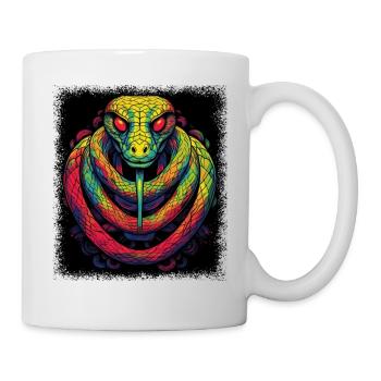 Quote Snake T Shirts Snake Shirts Men Illustration - Mug - white - Right