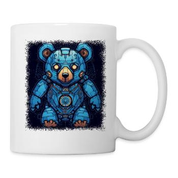 bear grumbler quote ice bear birthday present - Tasse - Weiß - Rechts