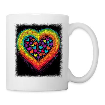 bday cool humour manger déclaration blague italienne - Mug blanc - blanc - Droite
