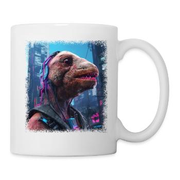 3 bible verse animal sloths birthday controller - Tasse - Weiß - Rechts