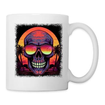 death humor drawing fuck you cute funny sayings - Mug - white - Right