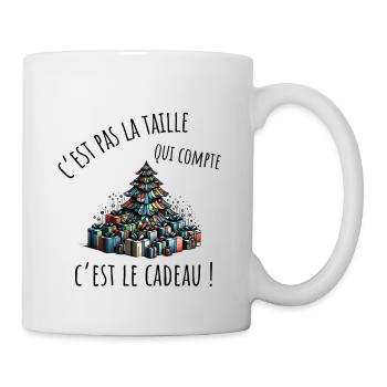 Cadeau Humour Noël - Mug blanc - blanc - Droite