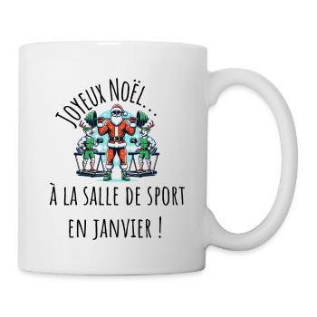 Joyeux Noël Humour - Mug blanc - blanc - Droite