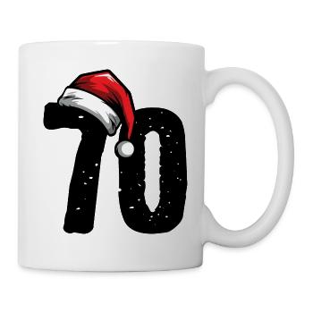 70 Number Christmas - Mug - white - Right