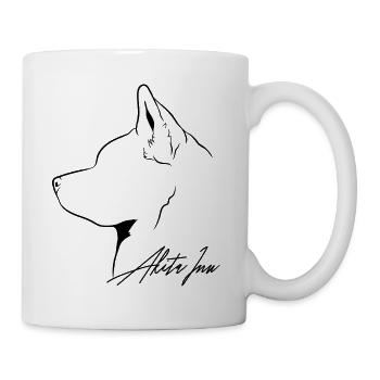 Akita Inu Profil Chiens Chien Wilsigns - Mug blanc - blanc - Droite