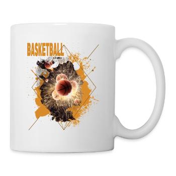 Basket-ball Basketteur Basketteur Dunking Sports Fan Club - Mug blanc - blanc - Droite