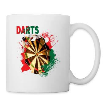 Darts Dartboard Dart Dart King 180 Bullseye - Mug - white - Right