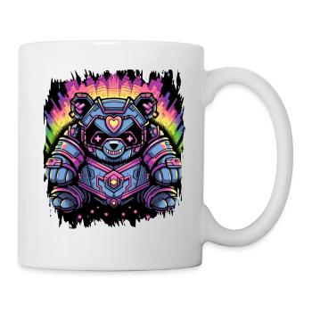 idée présente panda drôle nature chine citation - Mug blanc - blanc - Droite