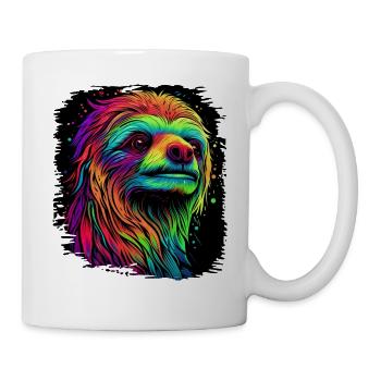 Fun 3 chypystrie students animal comic gift idea - Mug - white - Right