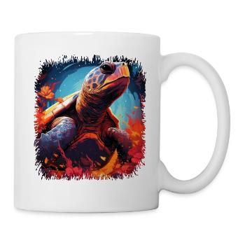 shell funny quote funny sayings bday - Tasse - Weiß - Rechts