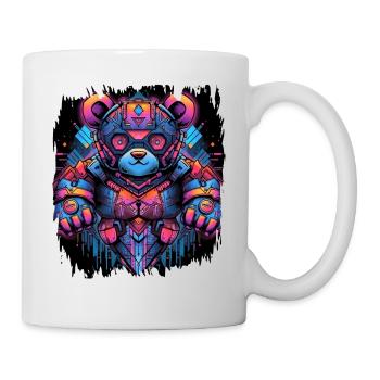 growler birthday koala grumbler funny giant panda - Tasse - Weiß - Rechts