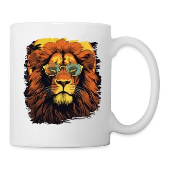 doodlebug god 1979 gift mammal bday joke sea lion - Tasse - Weiß - Rechts