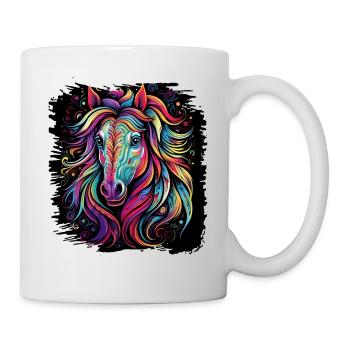 Present Anti War Bday 60s 1960s Jokes Happy Peace - Mug - white - Right