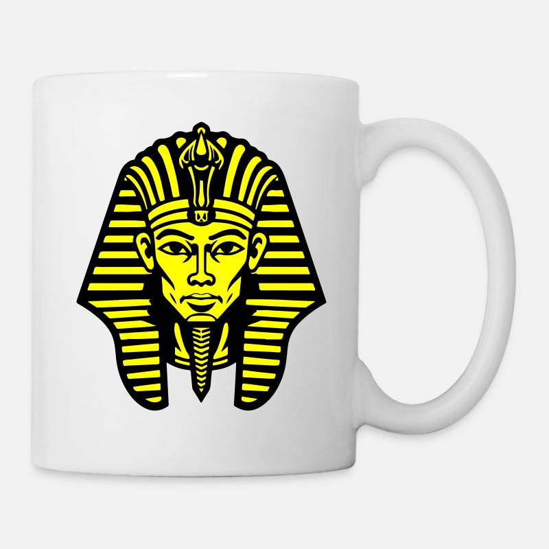 Pharao Totenkopf - Tasse - Weiß
