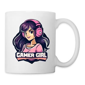 Gamer Girl - Tasse - Weiß - Rechts