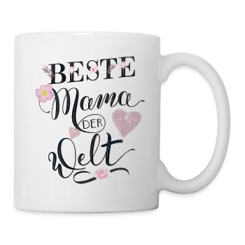 Meilleure maman du monde - Mug blanc - blanc - Droite