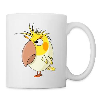 Calopsitta en colère - Mug blanc - blanc - Droite