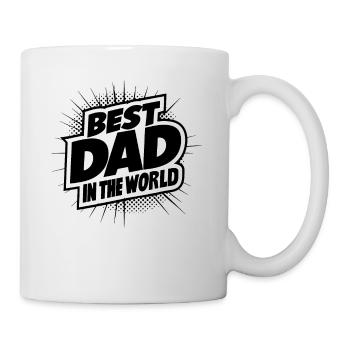 Bester Papa für immer zum Vatertag od. Geburtstag - Tasse - Weiß - Rechts