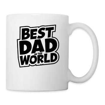 Bester Papa für immer zum Vatertag od. Geburtstag - Tasse - Weiß - Rechts