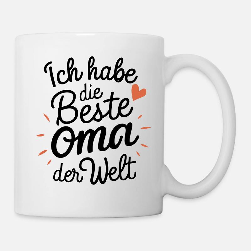 Beste Oma - Tasse - Weiß