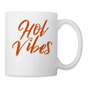 HOT VIBES - Tasse - Weiß - Rechts