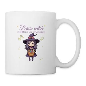 Basic witch fueled by candies - Mug - white - Right