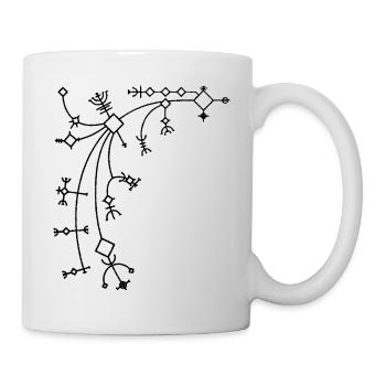 God of War Ragnarok Leviathan Axe sticker - Mug blanc - blanc - Droite